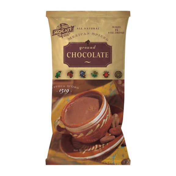 Mocafe Azteca D'oro Mexican Spiced Cocoa cs 4/3 lb