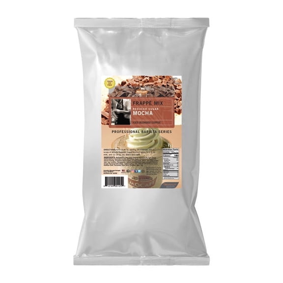 Mocafe Reduced Sugar Vanilla Frappe Mix cs 4/3 lb