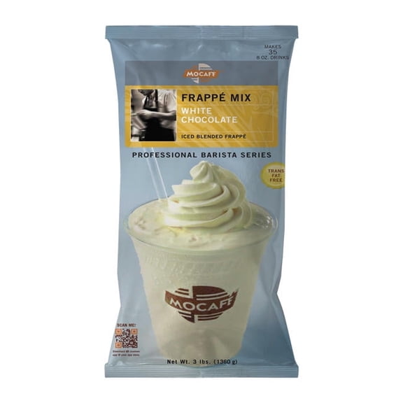 Mocafe White Chocolate Frapp Drink Mix cs 4/3 lb