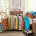thumbnail image 1 of Mocaletto Luxury 3 Piece King Size Boho Quilts, Elegant&Reversible Quilt Set Bedding Set with Pillow Shams, Bohemian Bedspread, Lightweight Microfiber King Size Coverlet, 1 of 9