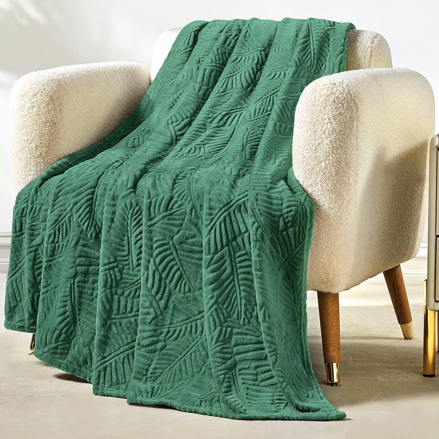 Mocaletto Throw Blankets,Fleece Blanket,Soft Fuzzy Plush Blanket