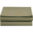 thumbnail image 1 of Mocassi 1500 Thread Count 1-Piece Flat Sheet,Twin , Green, 1 of 3