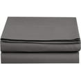 thumbnail image 1 of Mocassi 1500 Thread Count (3 Pack) Flat Sheet,Twin , Gray, 1 of 3