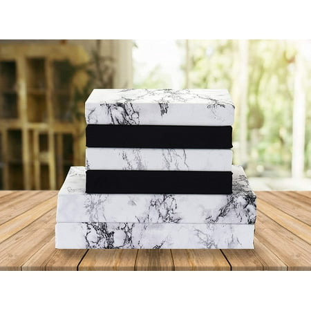 Mocassi Marble Printed 6-Piece Sheet Set, 1500 Thread Count, Breathable and Super Soft Material, Wrinkle Resistant, Fitted Sheets with Smart Pockets, Marble Sheet Set, King, White