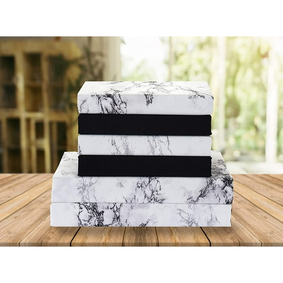 Mocassi Marble Printed 6-Piece Sheet Set, 1500 Thread Count, Breathable and Super Soft Material, Wrinkle Resistant, Fitted Sheets with Smart Pockets, Marble Sheet Set, Queen, White