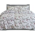 thumbnail image 1 of Mocassi Soft Soft 4-Piece Sheet Set - Deep Pocket Fitted Sheet, Soft, Cozy, Warm and Anti-Pill Flannel Sheets - Full, Cardinal, 1 of 4