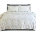 thumbnail image 1 of Mocassi Soft Soft 4-Piece Sheet Set - Deep Pocket Fitted Sheet, Soft, Cozy, Warm and Anti-Pill Flannel Sheets - Queen, Snowflake Gray, 1 of 4