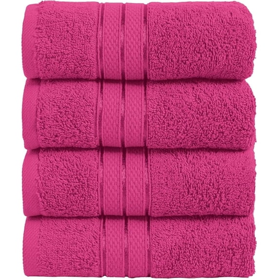 Hot Pink Hand Towels