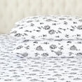 thumbnail image 1 of Mocassi Ultra Soft 4-Piece Sheet Set - Holiday Christmas Flannel Sheets, Warm and Anti-Pill Quality, Deep Pocket Fitted Sheet- Full, Winter Cabin, 1 of 4