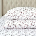 Mocassi Ultra Soft 4Piece Sheet Set Holiday Christmas Flannel Sheets
