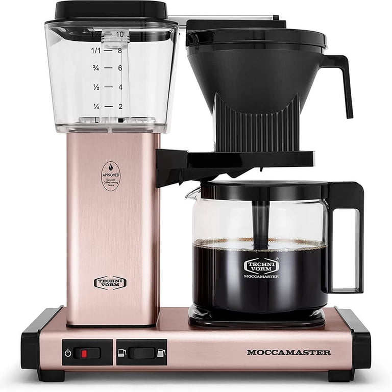 moca Moccamaster 53935 KBGV Select 10-Cup Coffee Maker - Rose Gold