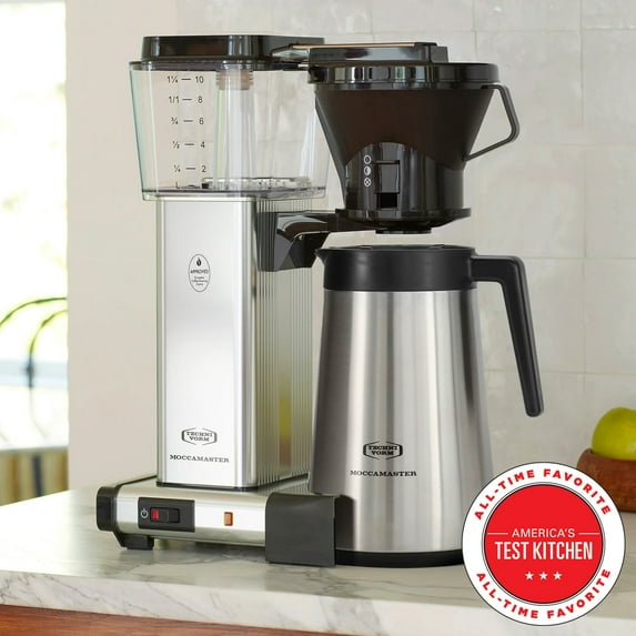 Moccamaster 79112 KBT Coffee Maker - Polished Silver