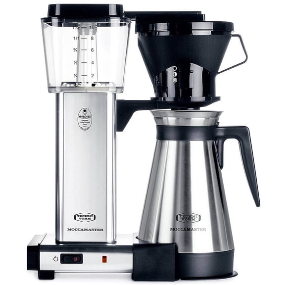 Moccamaster 79112 KBT Coffee Maker - Polished Silver