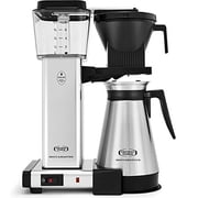 Moccamaster KBGT Automatic Drip-Stop Coffee Maker 40 oz Thermal Carafe | Polished Silver