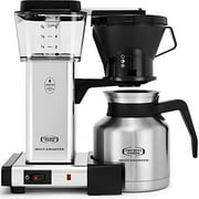 Moccamaster KBTS Manual-Adjust Drip-Stop Coffee Maker 32 oz Thermal Carafe | Polished Silver