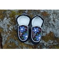 thumbnail image 1 of Moccasins Handmade beaded moccasins with Intricate bead-work | Genuine Leather | Blue, 1 of 3