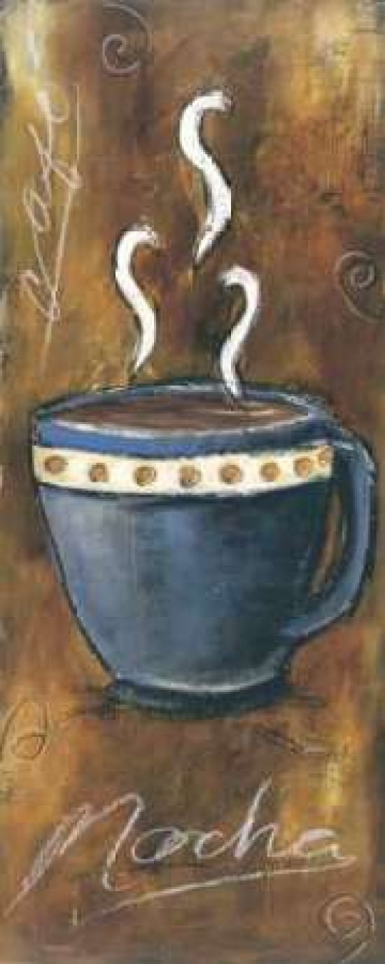 Mocha Canvas Art - Tara Gamel (24 x 48)