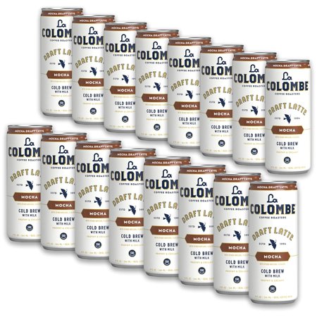 Mocha Draft tte - 9 Fluid Ounce, 16 Count - Cold-Pressed Espresso Frothed Milk + Dark Chocote - Made With Real Ingredients - Grab Go Coffee, White, Brown