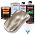 thumbnail image 1 of Mocha Frost Metallic Premium Quart URETHANE BASECOAT CLEARCOAT Auto Paint Kit, 1 of 4