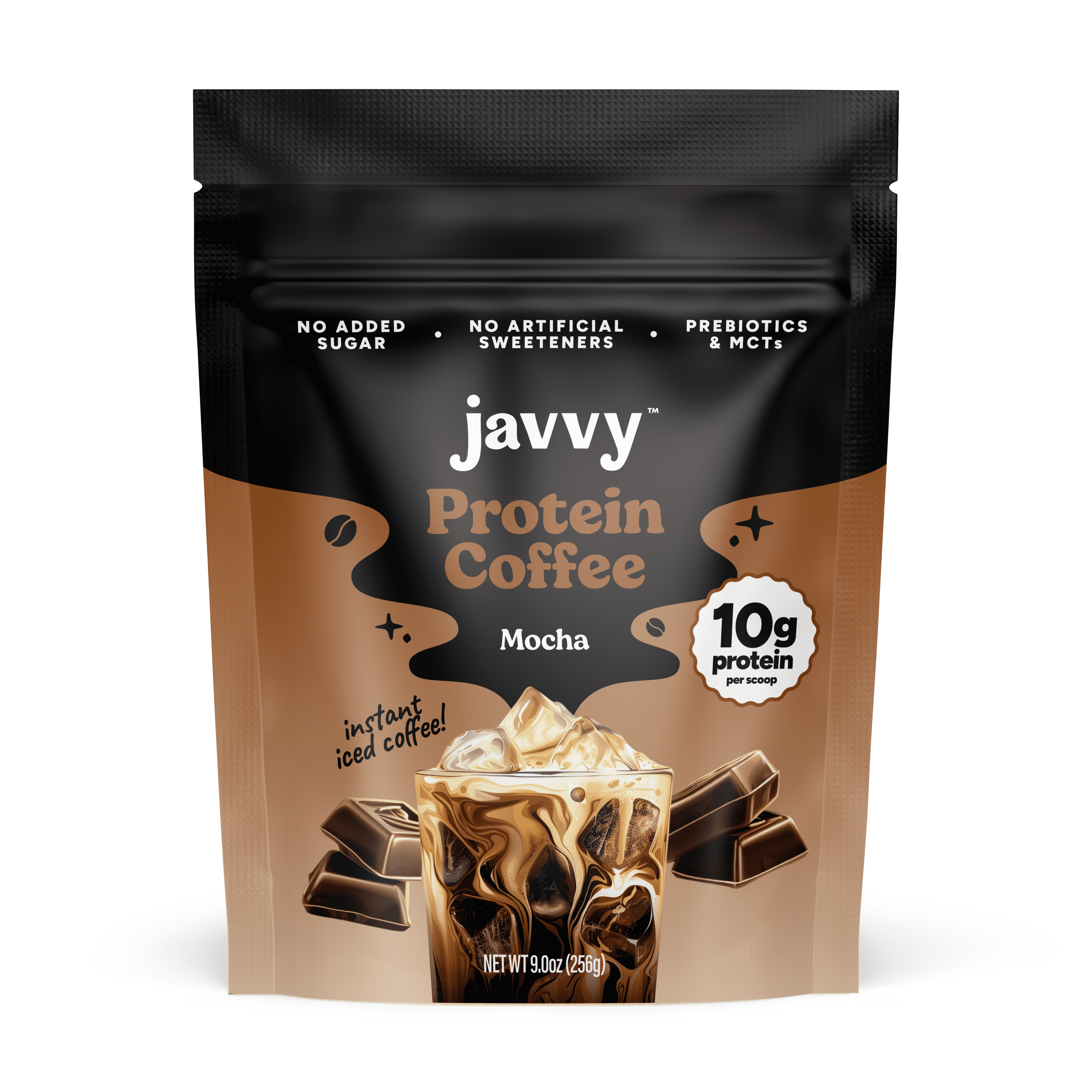 Javvy Mocha Protein Instant Coffee - 9 oz