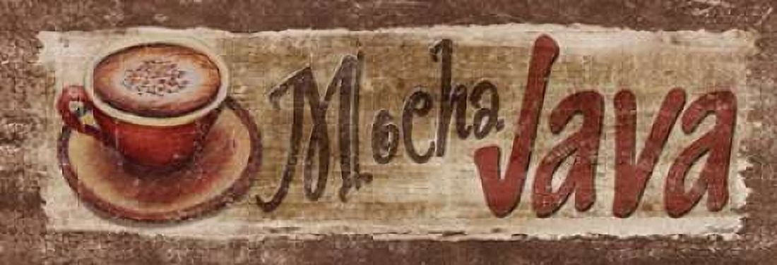 Mocha Java Canvas Art - Todd Williams (12 x 36)