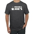 thumbnail image 1 of Mocha Joe's Coffee Stand Shop Logo | Mens Pop Culture Graphic T-Shirt, Heather Black, 2XL, 1 of 4