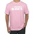 thumbnail image 1 of Mocha Joe's Coffee Stand Shop Logo | Mens Pop Culture Graphic T-Shirt, Light Pink, Small, 1 of 4