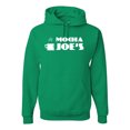 thumbnail image 1 of Mocha Joe's Coffee Stand Shop Logo | Mens Pop Culture Hooded Sweatshirt Graphic Hoodie, Kelly, Small, 1 of 4