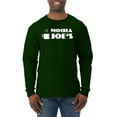thumbnail image 1 of Mocha Joe's Coffee Stand Shop Logo | Mens Pop Culture Long Sleeve T-Shirt, Forest Green, X-Large, 1 of 4