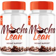 Mocha Lean Advanced Formula Pills All Natural Energy and Workout Support Supplement 120 Capsules