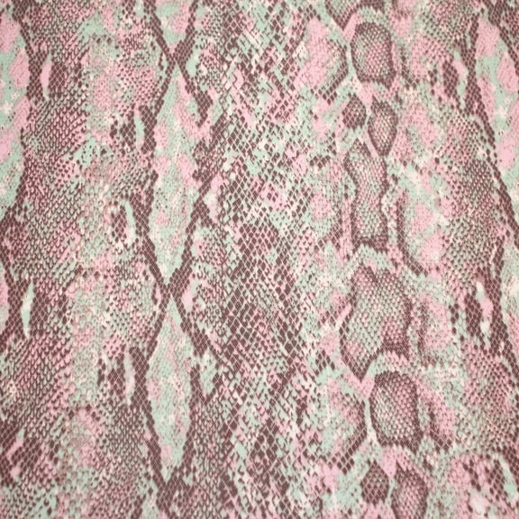 Mocha Pink 60" Wide Poly Spandex Sheer Lace Power Mesh Fabric-Breathable for Sewing Apparel, Clothing, Activewear, Headbands, Accessories, Decorations, and DIY Projects.