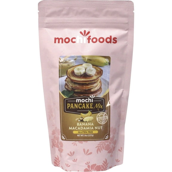 Mochi Foods Pancake Mix Banana 8 Oz