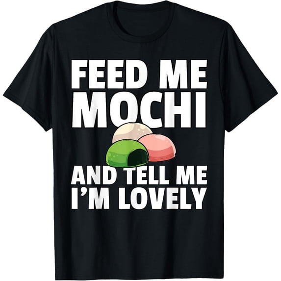 Mochi Ice Cream Rice Cake Balls Donut T-Shirt