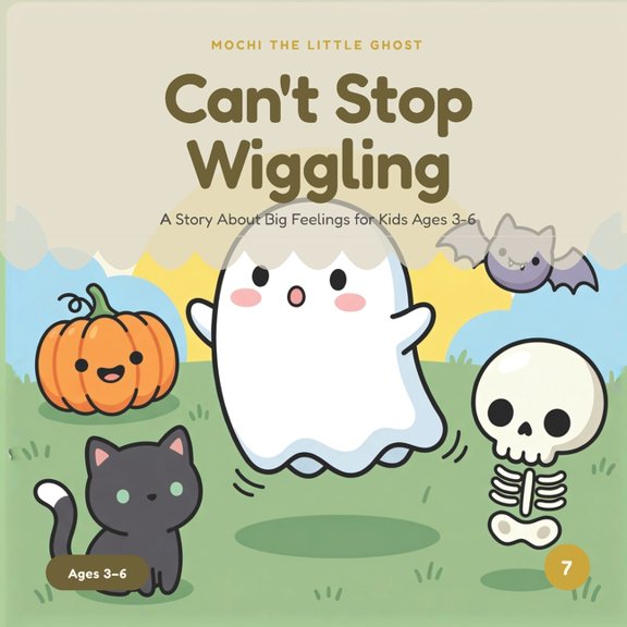 Mochi the Little Ghost Mochi the Little Ghost Can't Stop Wiggling: A Story About Big Feelings for Kids Ages 3-6, Book 7, (Paperback)