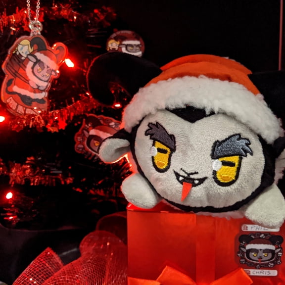 Mochibi - MONchibi - Chris the Krampus - 6" Plush Toy, Collectable, Soft, Original, Stackable, Happy Holidays