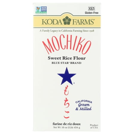 Blue Star Farms Sweet Rice Flour 16oz - Gluten-Free Japanese Dessert Flour