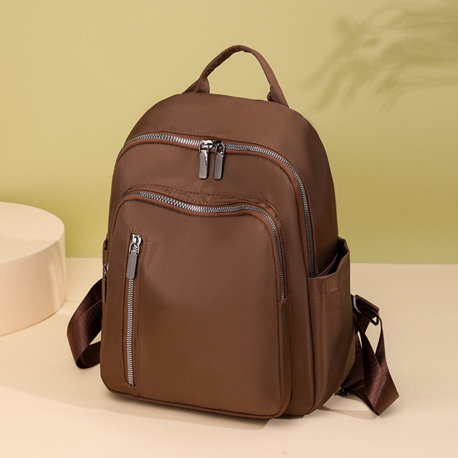 Mochilas Escolares Para Niñas , Ladies Large Capacity Lightweight Backpack Casual Fashion Soft Leather Outdoor Travel Backpack Student Schoolbag Back To School Season Backpack for School College Bac