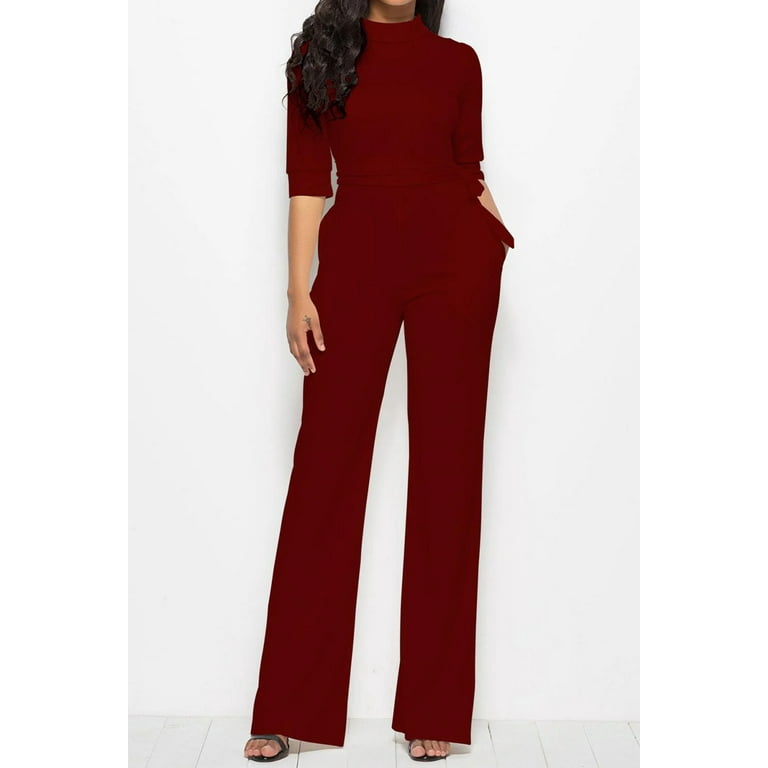 Jumpsuit half sleeve sale