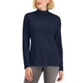 thumbnail image 1 of Mock-Neck Top Intrepid Blue XXL, 1 of 1