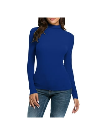 Ladies mock turtleneck shirts outlet