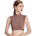 thumbnail image 1 of Mock Turtleneck Dickey Collar Hoodie High Neck Detachable Collar, 1 of 6