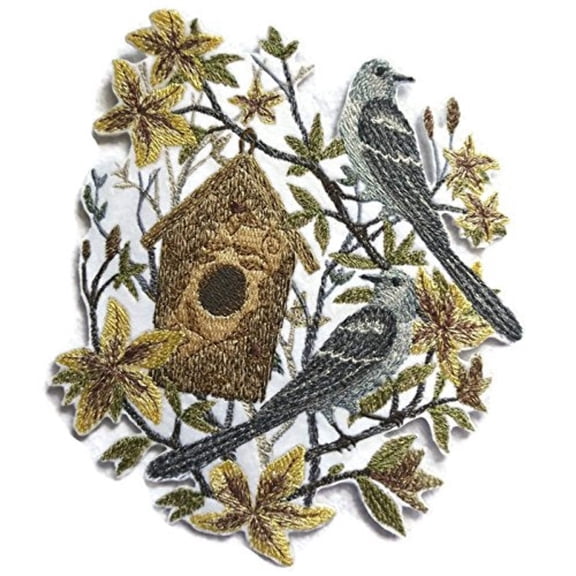 Mockingbird Marvel Embroidered Iron on/Sew patch [6.85" X 5.87"]