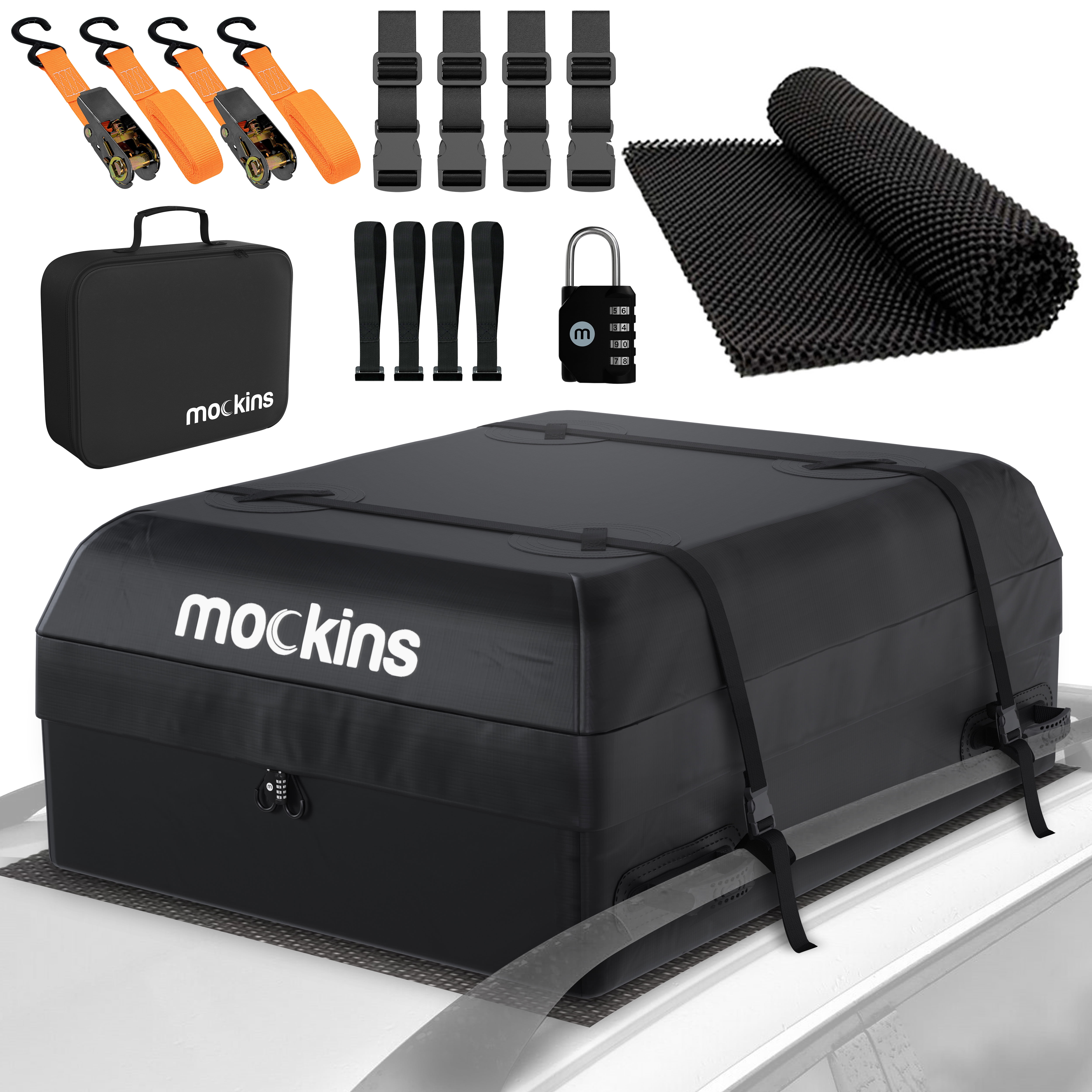 Roof bag without crossbars deals