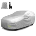 thumbnail image 1 of Mockins 190" x 75" x 72" 150D Oxford Silver Polyester SUV Car Cover with Zipper - Breathable & Waterproof, 1 of 9