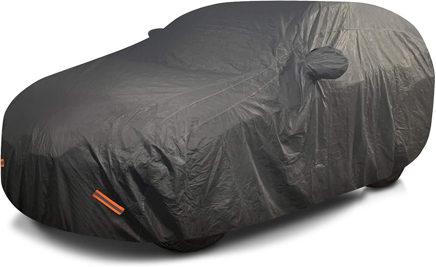 Mockins 190"x 75"x 72" Heavy Duty Extra Thick Black 250G PVC SUV Car