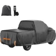 thumbnail image 1 of Mockins 235"x 80"x 77" Heavy Duty Extra Thick Black 250G PVC Truck Car Cover, 1 of 11