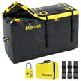 thumbnail image 1 of Mockins 30 Cu Ft. Yellow Waterproof Car Carrier Cargo Bag (60"x24"x36") with Buckle Straps, Lock and Storage Bag, 1 of 9