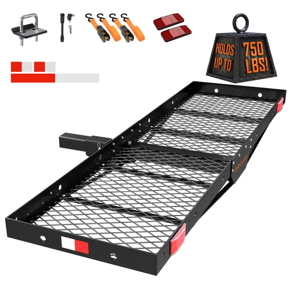 Mockins 750 lbs Capacity Hitch Cargo Carrier Tray
