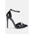 thumbnail image 1 of Mocktail Buckle Embellished Stiletto Heels, 1 of 10