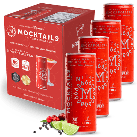 Non Alc Mockaplitan Nitro 4 Pack, 6.8 oz